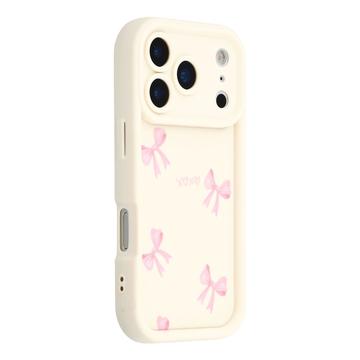 Custodia elegante in TPU antiurto per iPhone 17 Pro Max con bordi rialzati