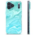 iPhone 17 Pro Max Custodia TPU - Marmo Blu