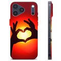 iPhone 17 Pro Max Custodia TPU - Siluetta del Cuore