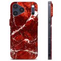 iPhone 17 Pro Max Custodia TPU - Marmo Rosso
