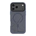 Custodia ibrida iPhone 17 Pro Max Tactical MagForce Hyperstealth Sika - Compatibile con MagSafe - Blu profondo