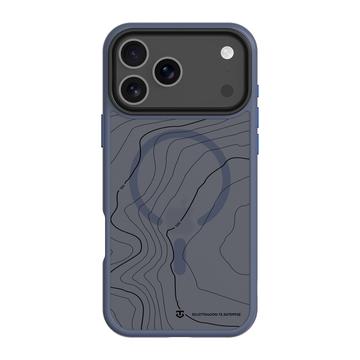 Custodia ibrida iPhone 17 Pro Max Tactical MagForce Hyperstealth Sika - Compatibile con MagSafe - Blu profondo