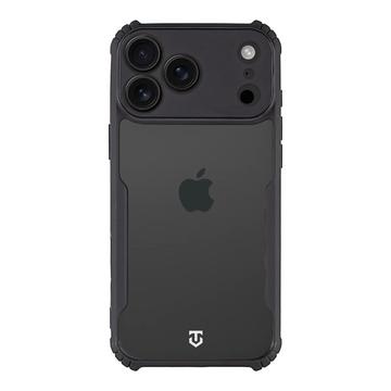 Custodia Tactical Quantum Stealth per iPhone 17 Pro Max con angoli rinforzati - trasparente / nera