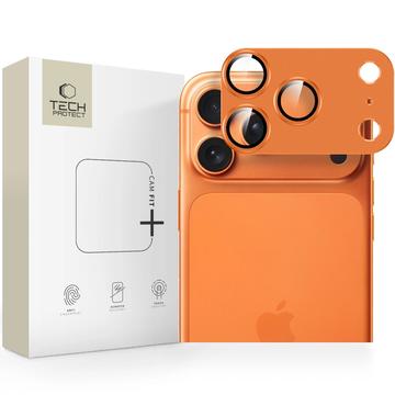 Protezione dell\'obiettivo della fotocamera iPhone 17 Pro Max Tech-Protect Camfull Fit+ - Arancione cosmico