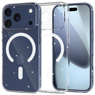 Custodia in TPU iPhone 17 Pro Max Tech-Protect FlexAir Glitter MagSafe - Trasparente