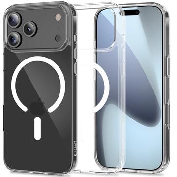 Custodia Ibrida Magnetica Tech-Protect Flexair per iPhone 17 Pro Max - Trasparente