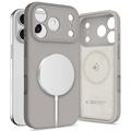 Custodia in silicone liquido iPhone 17 Pro Max Tech-Protect - Compatibile con MagSafe - Grigio pietra
