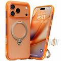 Custodia MagSafe per iPhone 17 Pro Max Torras Ostand Q3 Air - Arancione