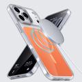 Custodia ibrida bicolore per iPhone 17 Pro Max - Compatibile con MagSafe - Arancione