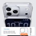 Custodia ibrida bicolore per iPhone 17 Pro Max - Compatibile con MagSafe - Arancione