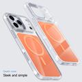 Custodia ibrida bicolore per iPhone 17 Pro Max - Compatibile con MagSafe - Arancione