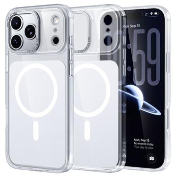 Custodia ibrida bicolore per iPhone 17 Pro Max - Compatibile con MagSafe - Bianca