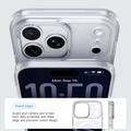 Custodia ibrida bicolore per iPhone 17 Pro Max - Compatibile con MagSafe - Bianca