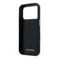 Custodia Mercedes-Benz Semi Wrap per iPhone 17 Pro - Compatibile con MagSafe - Nera