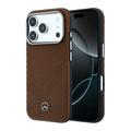 Custodia Mercedes-Benz Semi Wrap per iPhone 17 Pro - Compatibile con MagSafe - Colore cammello