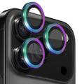 Set di protezioni per obiettivi della fotocamera iPhone 17 Pro/17 Pro Max Northjo - Colori Vivaci