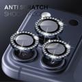 Set di protezioni per la fotocamera con strass per iPhone 17 Pro/17 Pro Max Northjo - Blu