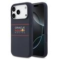 Custodia in silicone con logo orizzontale per iPhone 17 Pro Oracle Red Bull Racing - Compatibile con MagSafe - Marina Militare