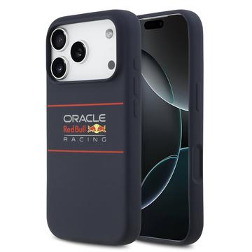Custodia in silicone con logo orizzontale per iPhone 17 Pro Oracle Red Bull Racing - Compatibile con MagSafe - Marina Militare