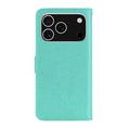 iPhone 17 Pro Custodia portafoglio con strass gufo - Ciano