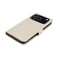 iPhone 17 Pro Custodia portafoglio con strass gufo - Oro