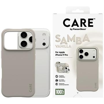 Custodia per iPhone 17 Pro PanzerGlass Care Fashionable Samba - Compatibile con MagSafe - Vaniglia