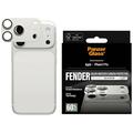 Protezione per fotocamera iPhone 17 Pro PanzerGlass Fender - Argento
