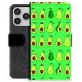 iPhone 17 Pro Custodia Portafoglio - Modello di Avocado