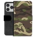 iPhone 17 Pro Custodia Portafoglio - Camouflage