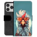 iPhone 17 Pro Custodia Portafoglio - Gallina