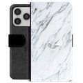 iPhone 17 Pro Custodia Portafoglio - Marmo