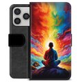 iPhone 17 Pro Custodia Portafoglio - Meditazione