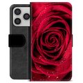 iPhone 17 Pro Custodia Portafoglio - Rosa