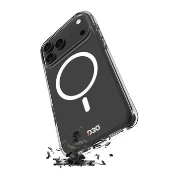 Custodia ibrida iPhone 17 Pro Puro Impact Clear D3O - Compatibile con MagSafe - Trasparente