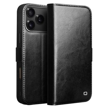 Custodia in pelle a portafoglio iPhone 17 Pro Qialino Classic