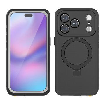 Custodia impermeabile per iPhone 17 Pro Redpepper IP68 MagSafe con supporto - Nera
