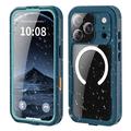 iPhone 17 Pro Redpepper IP68 Custodia magnetica impermeabile - Blu