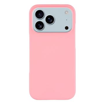 Custodia in Plastica Gommata per iPhone 17 Pro - Rosa
