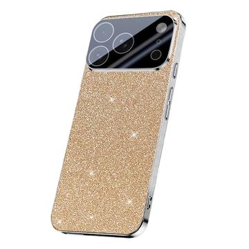 Custodia ibrida con glitter scintillanti per iPhone 17 Pro - Ora