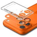 iPhone 17 Pro Spigen Glas.tR Ez Fit Optik Pro XL Protezione obiettivo fotocamera - Arancione