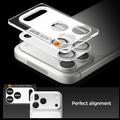 iPhone 17 Pro Spigen Glas.tR Ez Fit Optik Pro XL Protezione obiettivo fotocamera