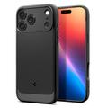 Custodia in TPU iPhone 17 Pro Spigen Rugged Armor Mag - Nera