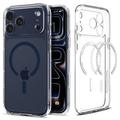 Custodia Spigen Ultra Hybrid Mag per iPhone 17 Pro - Trasparente / Blu intenso