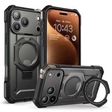 Custodia MagSafe iPhone 17 Pro Supcase Unicorn Beetle Grip Mag - Nera
