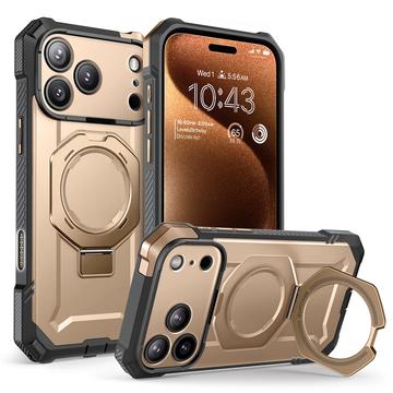 Custodia MagSafe iPhone 17 Pro Supcase Unicorn Beetle Grip Mag - Oro del deserto