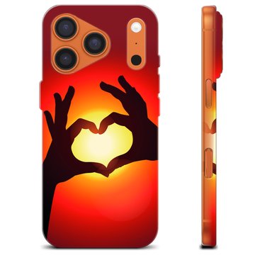 iPhone 17 Pro Custodia TPU - Siluetta del Cuore
