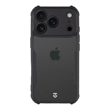 Custodia Tactical Quantum Stealth per iPhone 17 Pro con angoli rinforzati - trasparente / nera