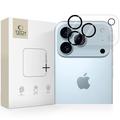 Protezione per fotocamera in vetro temperato iPhone 17 Pro Tech-Protect Cam Fit+ - Trasparente