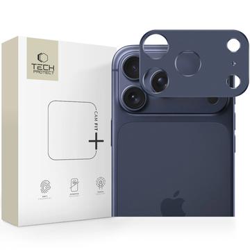 Protezione per fotocamera in alluminio iPhone 17 Pro Tech-Protect Camalloy Fit+ - Blu profondo