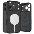 Custodia in silicone liquido iPhone 17 Pro Tech-Protect - Compatibile con MagSafe - Nera